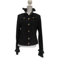 Burberry Giacca/Cappotto in Cotone in Nero