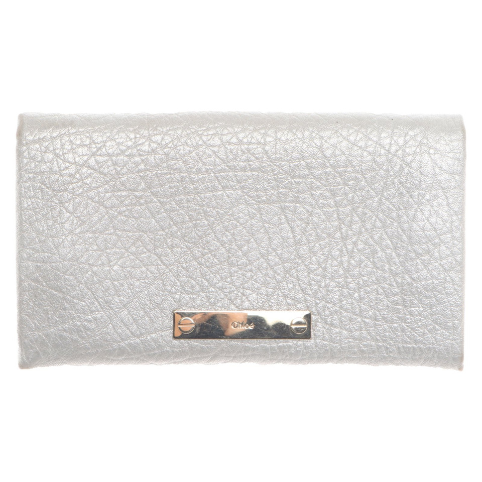 Chloé Bag/Purse Leather in Silvery
