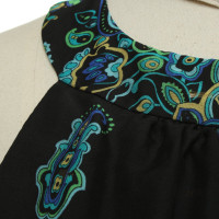 Tibi Patterned silk dress