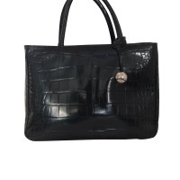 Furla Travel bag Leather in Black