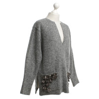 By Malene Birger Knit sweater in grey