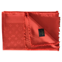 Louis Vuitton Sjaal Zijde in Oranje