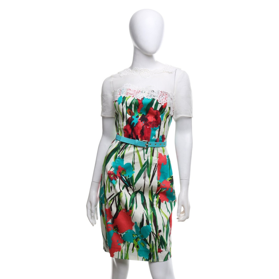 Blumarine Kleid mit floralem Print