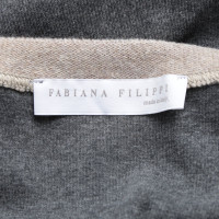 Fabiana Filippi Manches longues en gris / beige