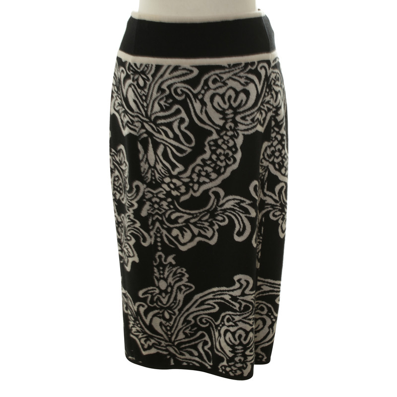 Wolford Wool skirt in black/white