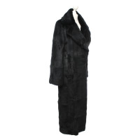 Plein Sud Jacket/Coat Fur in Black