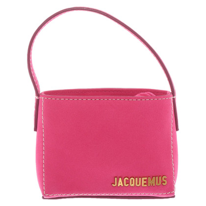 Jacquemus Handtasche aus Leder in Rosa / Pink