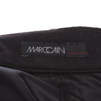 Marc Cain Suit Wool in Brown