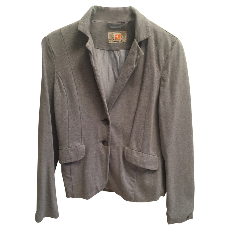 Boss Orange Light gray cotton Blazer 