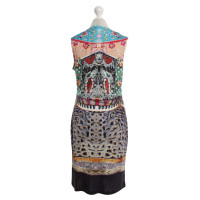 Mary Katrantzou Silk dress with pattern