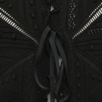 Chanel Strick aus Baumwolle in Schwarz