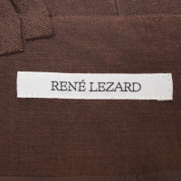 René Lezard Vestito di marrone