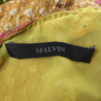 Andere Marke Malvin - Bestickter Seidenrock 