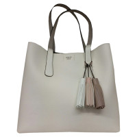 Guess Shoulder bag Leather in White
