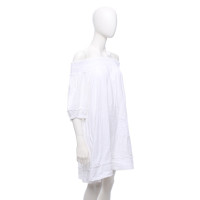 Apiece Apart Kleid aus Baumwolle in Weiß