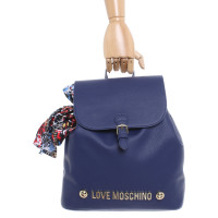 Moschino Love Rucksack in Blau