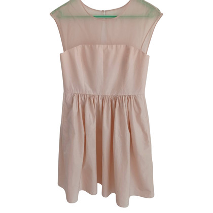 Max Mara Robe en Soie en Nude