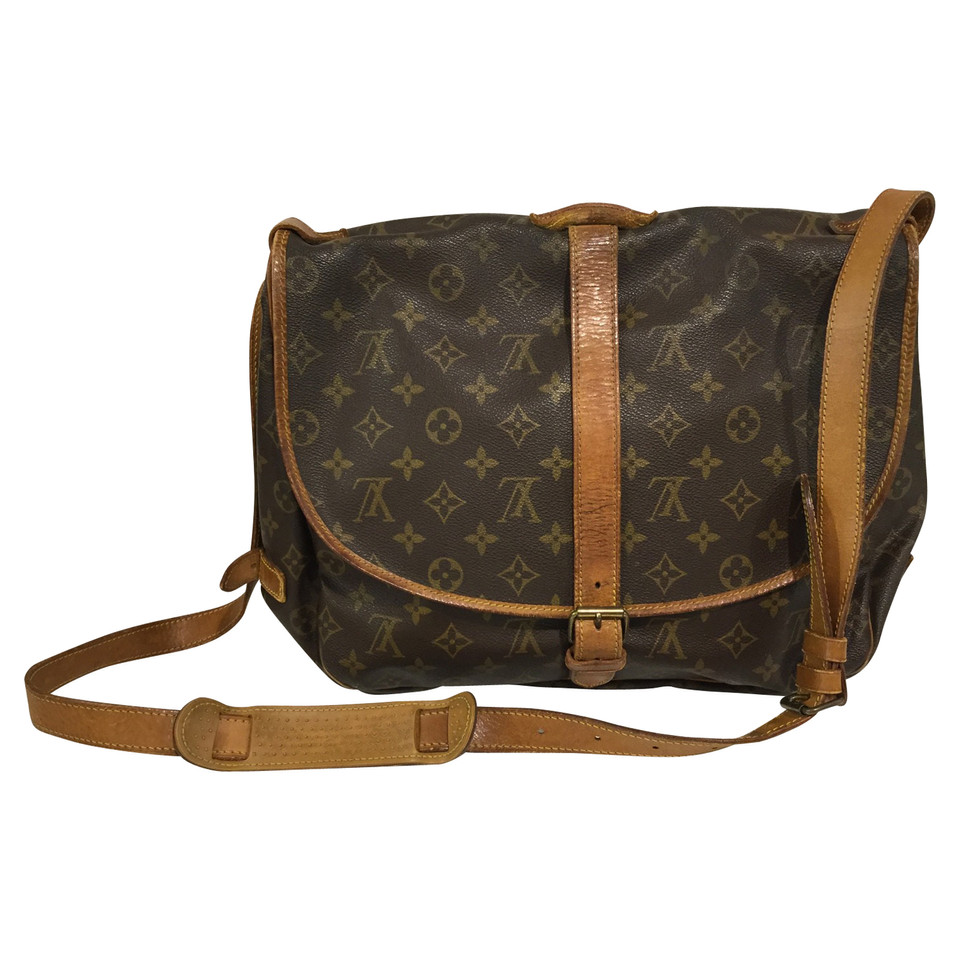 Louis Vuitton "Saumur Monogram Canvas"