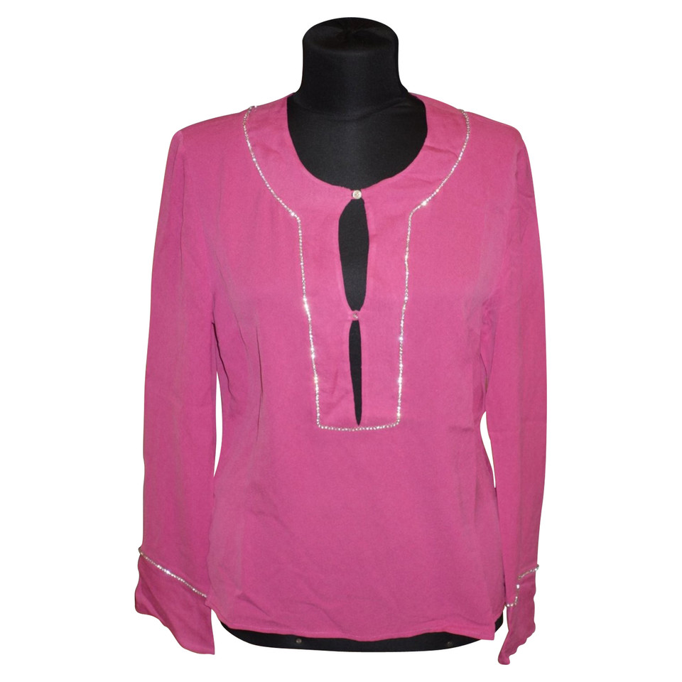 Red Valentino Silk tunic in pink