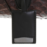 Jil Sander Reptile leather handle bag