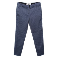 Pinko trousers with graphic weave pattern