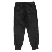 Helmut Lang Trousers Leather in Black