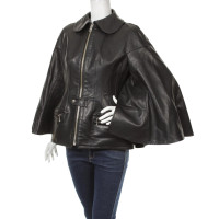 Comme Des Garçons Leather jacket in black