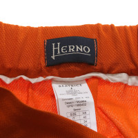 Herno Hose aus Viskose in Orange