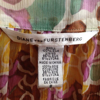 Diane Von Furstenberg Seidentop