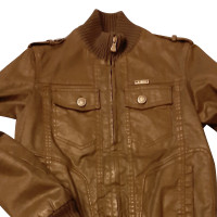 Liu Jo Jacket/Coat Cotton in Brown