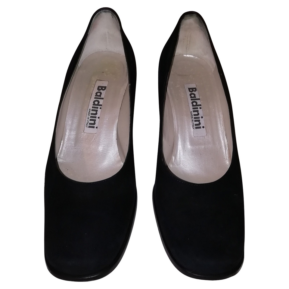 Baldinini Pumps/Peeptoes en Daim en Noir