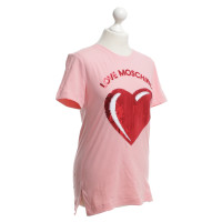 Moschino Love T-Shirt in Pink