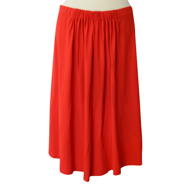 Burberry MIDI-skirt in red