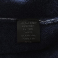 360 Sweater pulls en cachemire en bleu / crème