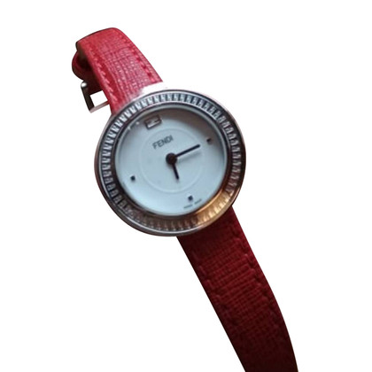 Fendi Armbanduhr in Rot