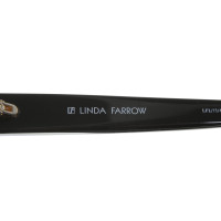 Linda Farrow Zonnebril in zwart