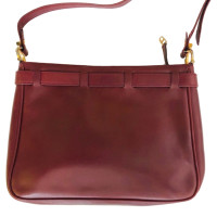 Cartier Shoulder bag Leather in Bordeaux