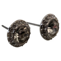 Swarovski Ohrring aus Versilbert in Silbern