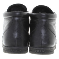 Prada Leather sneakers in black