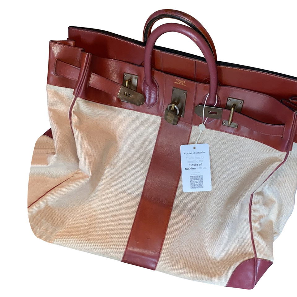 Hermès HAC Birkin 50 Canvas