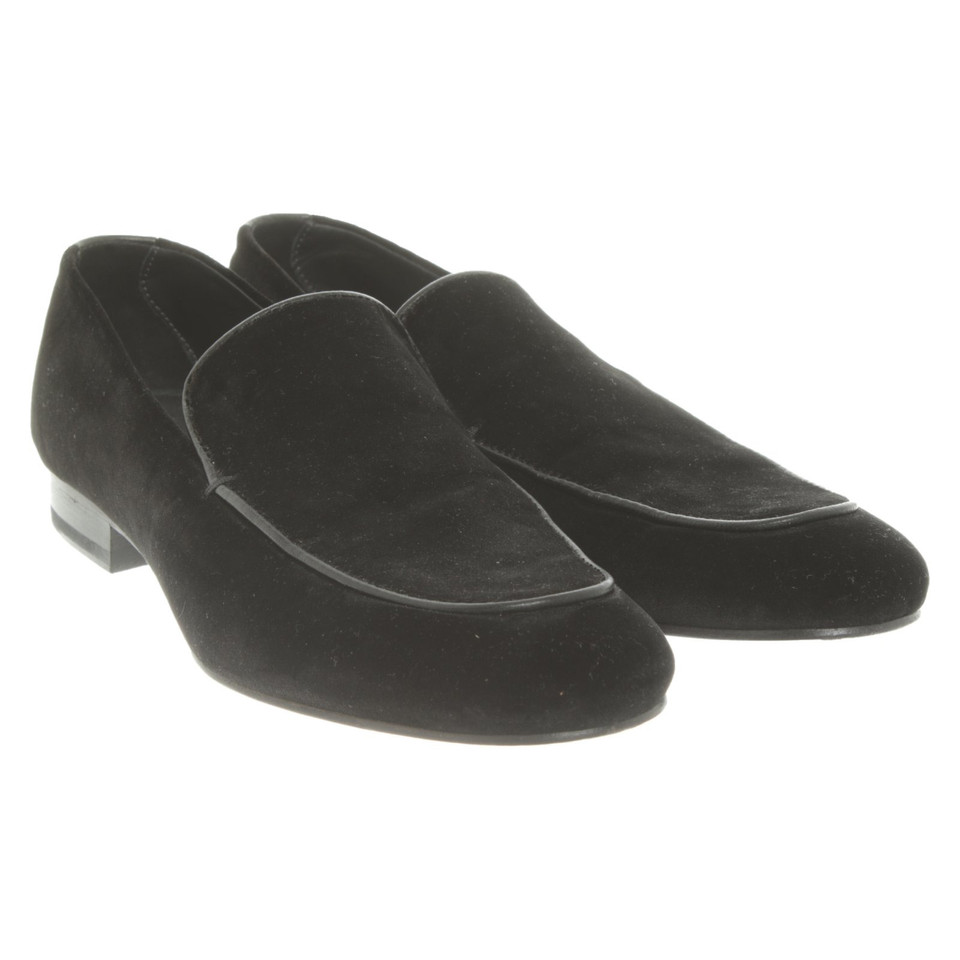 Closed Slipper/Ballerinas in Schwarz