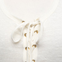 Balmain Top Linen in Cream