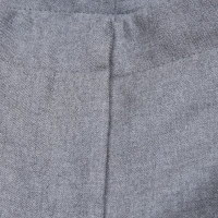 Akris Hose aus Wolle in Grau