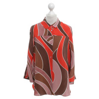 Missoni Zijden blouse met patroon