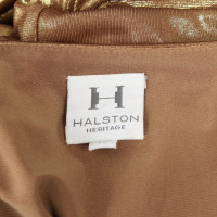Halston Heritage Kleid in Gold