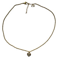 Christian Dior collier avec pendentif coeur