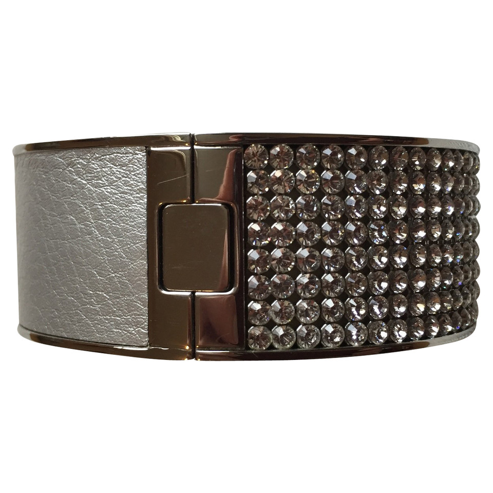 Swarovski leather bracelet