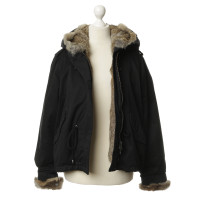 Iq Berlin Jacket with fur trim