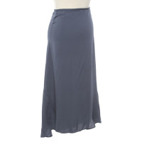 Theory Skirt Silk in Blue
