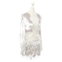 Alessandra Rich Dress in Silvery